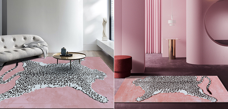 Ковер Colored Beasts pink Loft Concept 74.070