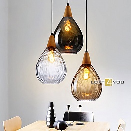 Светильник лофт Glass Nordic Star 2 Loft4You L02242