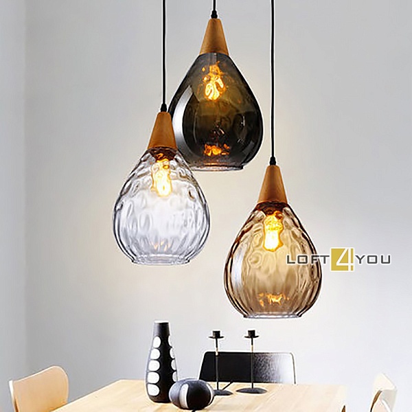 Светильник лофт Glass Nordic Star 2 Loft4You L02242