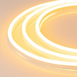 Гибкий неон ARL-CF2835-Mini-24V Yellow (16x8mm) Arlight 021532