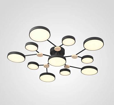Потолочная люстра Gamma D102 Black Chandelux CHDL-12010