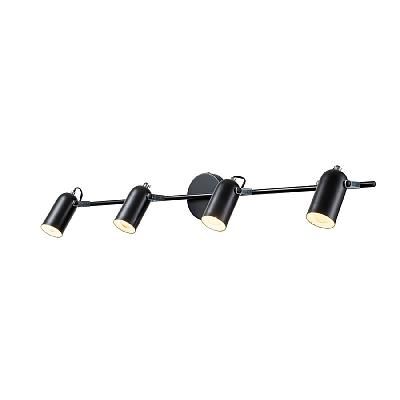 Настенно-потолочный спот Escada 696/4P E14*40W Black/Chrome