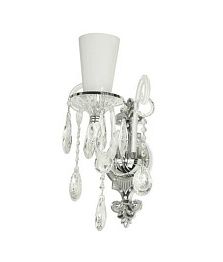 SL610.501.01 — Бра хрустальное ST Luce, 1 плафон, белый, прозрачный