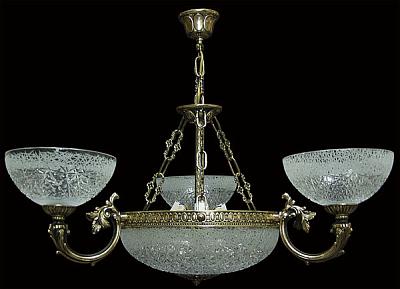 Люстра из хрусталя ХН-О-3+3 (180) Зима