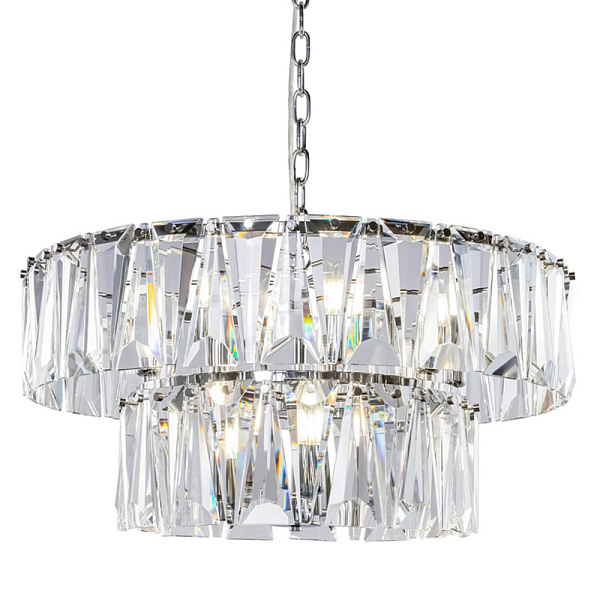 Люстра Ruby Crystal Chandelier Chrome 68 40.4009-2