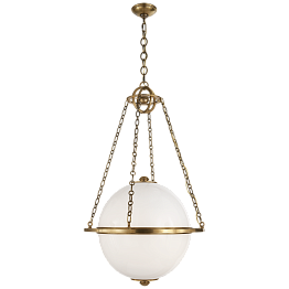 Потолочный светильник Visual Comfort Modern Globe CHC2135AB-WG