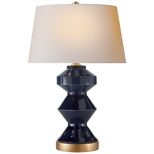 Настольная лампа Visual Comfort Weller Zig-Zag CHA8666DM-NP