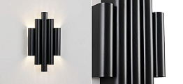 Бра черного матового цвета Equalize Loft-Concept 44.2522-3