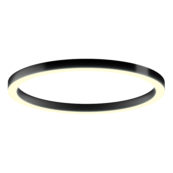 Светильник 6063 кольцо (RAL9005/1850mm/LT70 — 3K/162W)