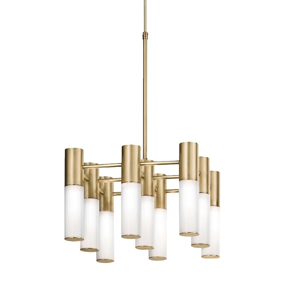 Люстра потолочная Gramercy Home Willa CH308-9-BRS