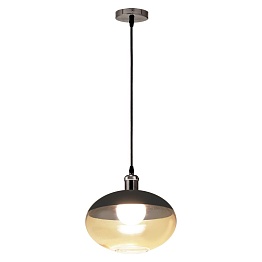 Светильник подвесной Globo 15523, черный, E27, 1x60W