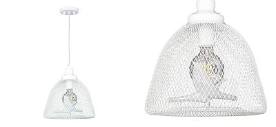 Подвесной светильник белого цвета Locked bird Loft-Concept 40.6611-3