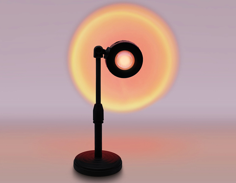 Атмосферная светодиодная настольная лампа с пультом Ambrella Light DE8385
