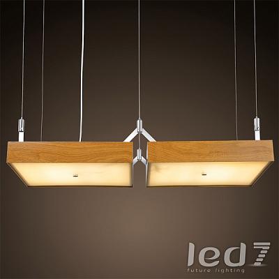 Светильник LED7 Future Lighting Wood Design - Flying Square Double