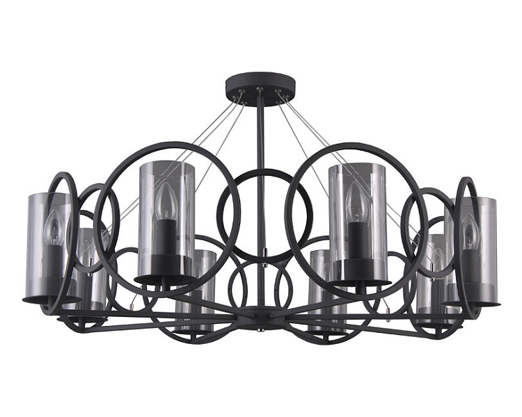 Люстра Lumien Hall ОЛАВИ 3302/8P-SBK-CL