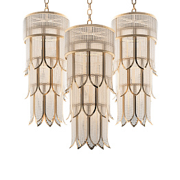 Люстра подвесная LED7 Future Lighting Ritz - Crystal Flower Chandelier
