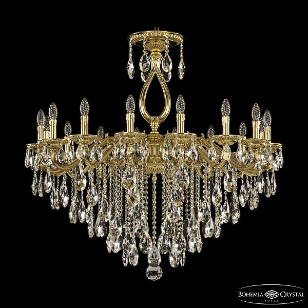 Люстра Bohemia Ivele Crystal 75302/16/360 B G