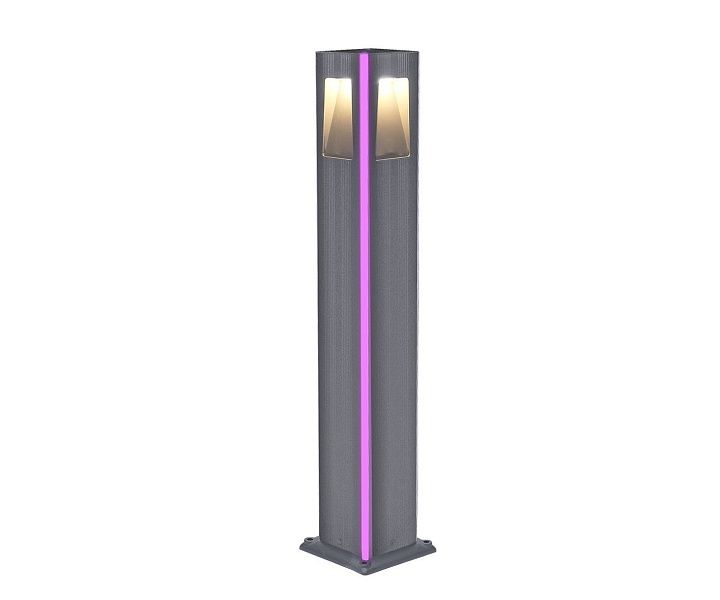 Светильник уличный Крисми серый 220V w12*12 h80 Led 4*3W (4000K)  Kink Light 09210-F(220V),16(10)