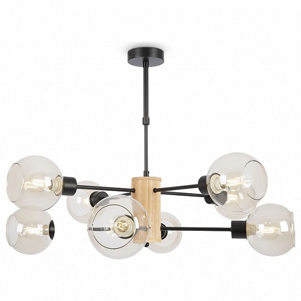 Люстра на штанге Freya Marvin FR5055PL-08B