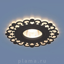 Встраиваемый светильник Elektrostandard 2196 MR16 BK черный 4690389101007