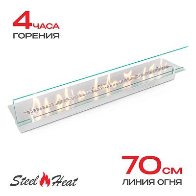 Топливный блок SteelHeat LINE GLASS 800 TBG800