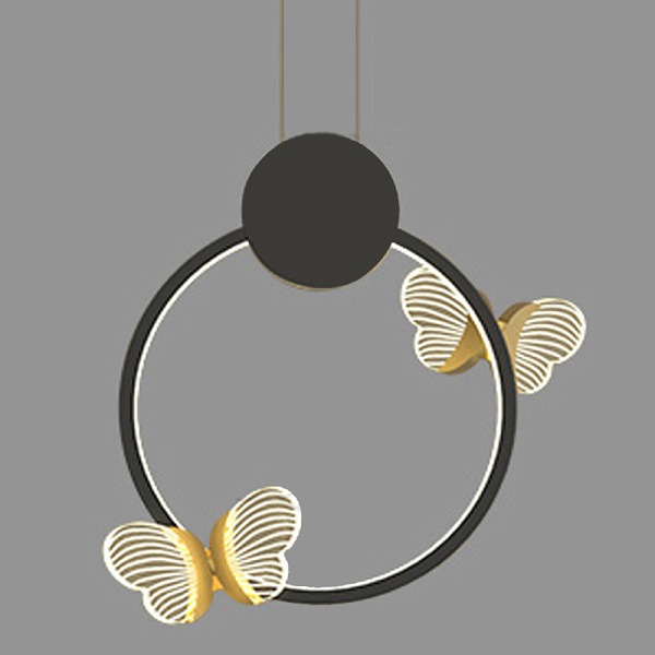 Светильник Butterfly Black Circle 40.4507-0