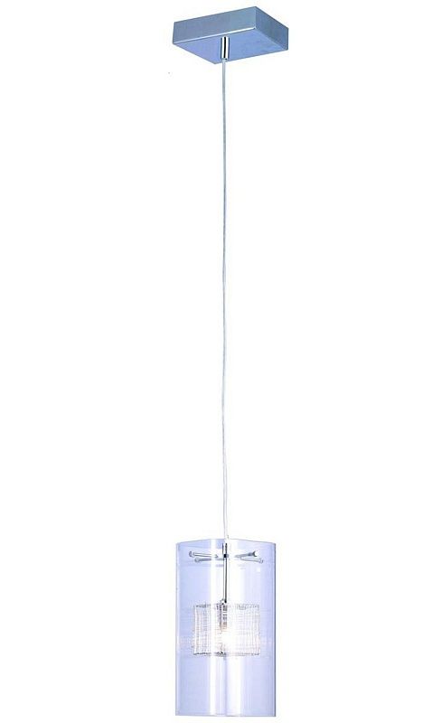SL663.103.01 — Подвес ST Luce, 1 плафон, прозрачный с хромом