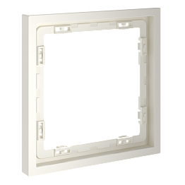 Рамка пластиковая VOLTUM S70 на 1 пост, (хлопок) Voltum VLS100113