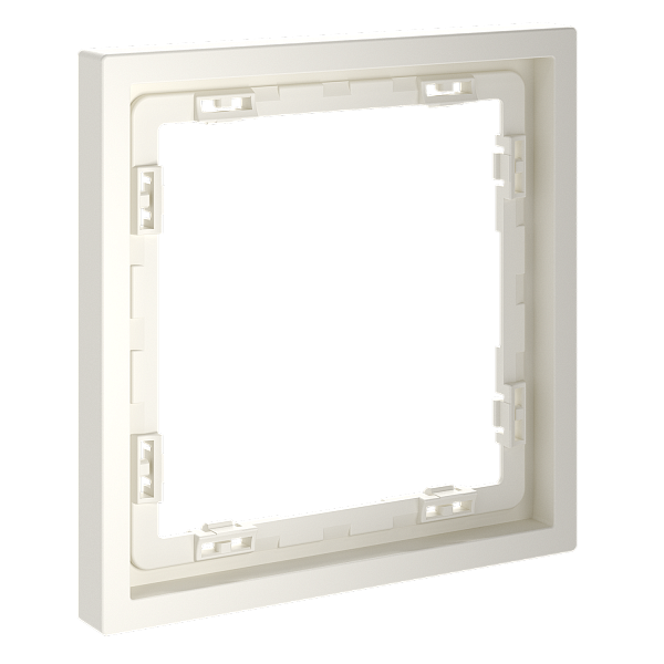 Рамка пластиковая VOLTUM S70 на 1 пост, (хлопок) Voltum VLS100113