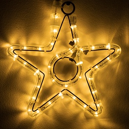 Фигура Arlight ARD-Star-M4-200x220-36LED Warm 034250