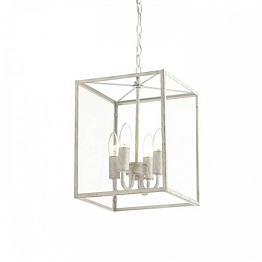 Подвесной светильник Loft Industrial Ortogonal Pendant Cube White 4 Loft Concept 40.1689.СH.20.RU