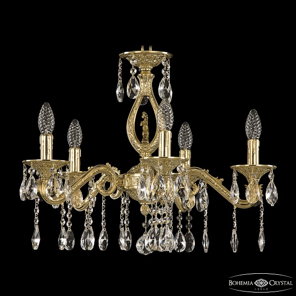 Люстра Bohemia Ivele Crystal 71402/5/175 A G FH1S