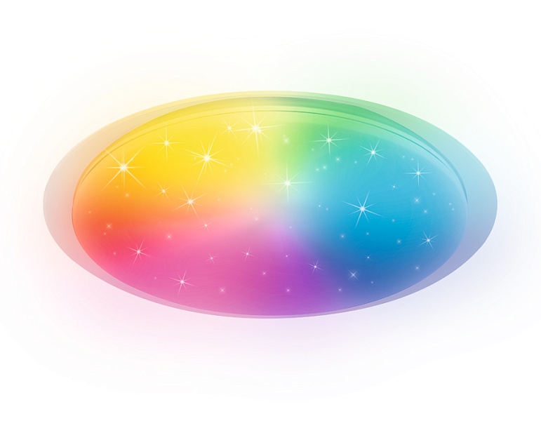Светодиодный светильник c подсветкой RGB Ambrella Light FF480