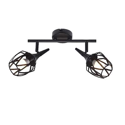 Настенно-потолочный спот Escada 1120/2A E14*40W Black