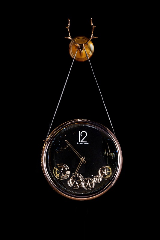 Настенные часы Montre TD5201 Black