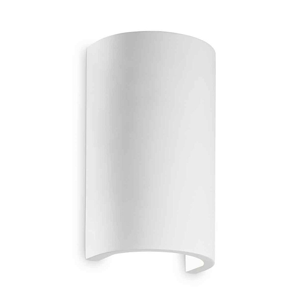 Настенный светильник Ideal Lux FLASH GESSO AP1 ROUND