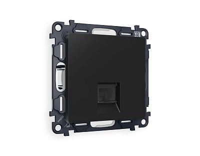 Комплект механизма компьютерной розетки RJ-45 (8P8C) CAT6A Ambrella Volt ALFA MA812005