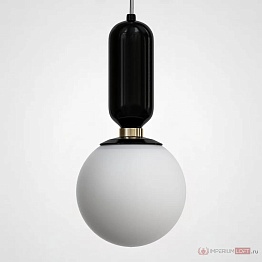 Светильник подвесной ImperiumLoft Parachilna Aballs Black D15 179979-22