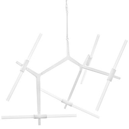 Люстра Агнес Chandelier White 10