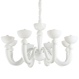 Подвесная люстра Ideal Lux Bon Bon SP8 Bianco