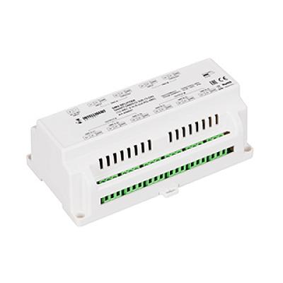 INTELLIGENT ARLIGHT Сплиттер SMART-DMX512-306-72-DIN (12-48V, 2-in, 6-out, RS-485) (IARL, IP20 Метал