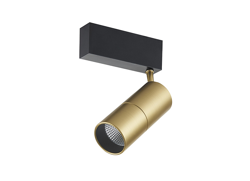 Светодиодный светильник для магнитного шинопровода, 10Вт Donolux DL18789/01M Brass