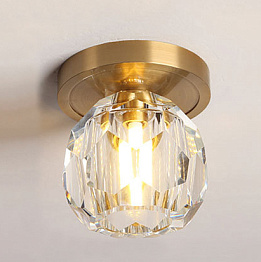 Люстра RH Boule de Cristal Single ceiling light Loft Concept 48.073