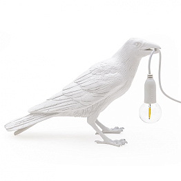 Настольная лампа SLT Bird Lamp White Waiting Loft Concept 43.14732