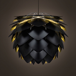 Подвесной светильник pine cone Black & Gold 34 Loft Concept 40.783.MT.BL.BJR
