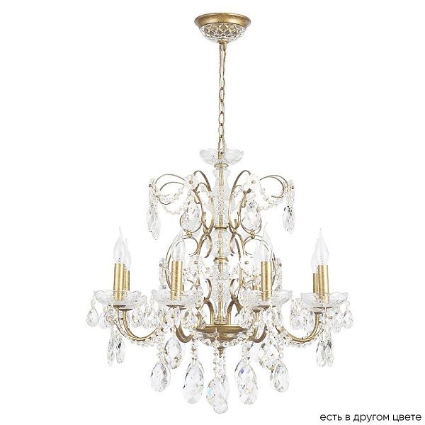 Люстра подвесная ODELIS Crystal Lux ODELIS SP8 GOLD