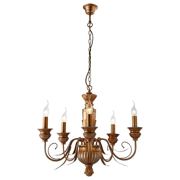 Люстра подвесная Arte Lamp DORATURA A9075LM-5GA