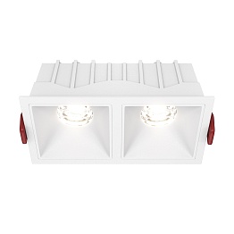 Встраиваемый светильник Maytoni Technical Alfa LED DL043-02-10W4K-D-SQ-W