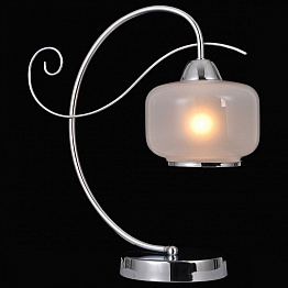 Настольная лампа декоративная Natali Kovaltseva 75049/1T CHROME