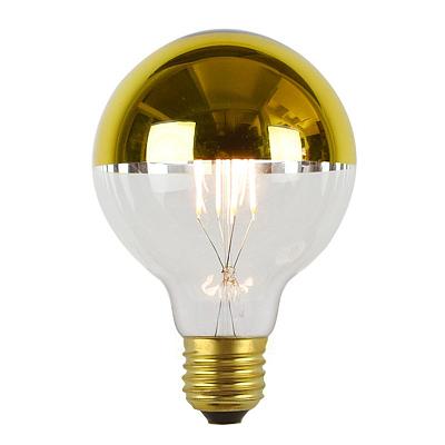 Лампочка с золотым напылением LED E 27